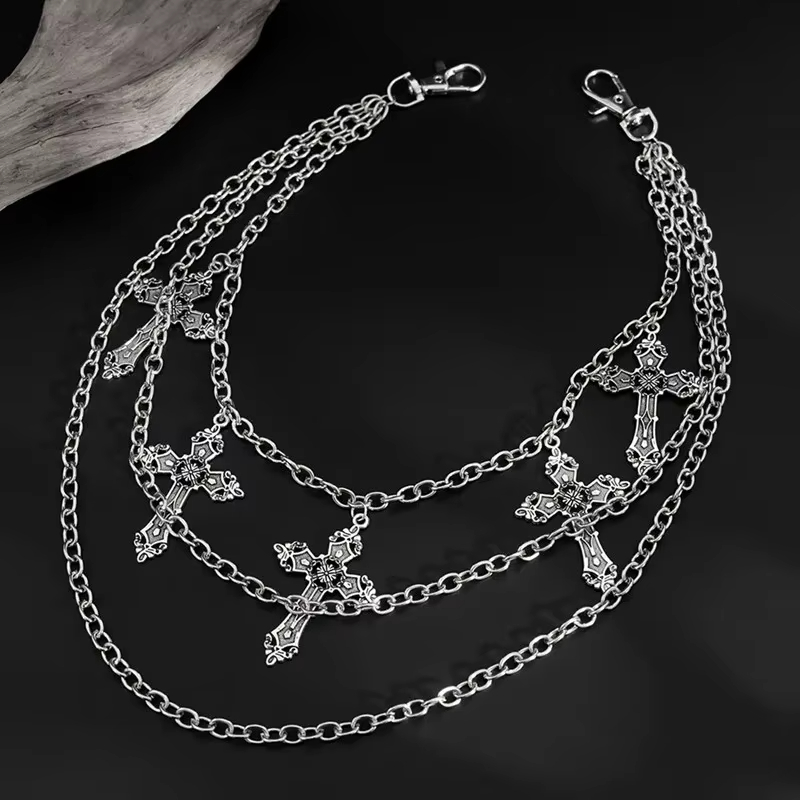 Body Jewelry By The Chain Gang - Cadena de Pantalones de Metal Estilo