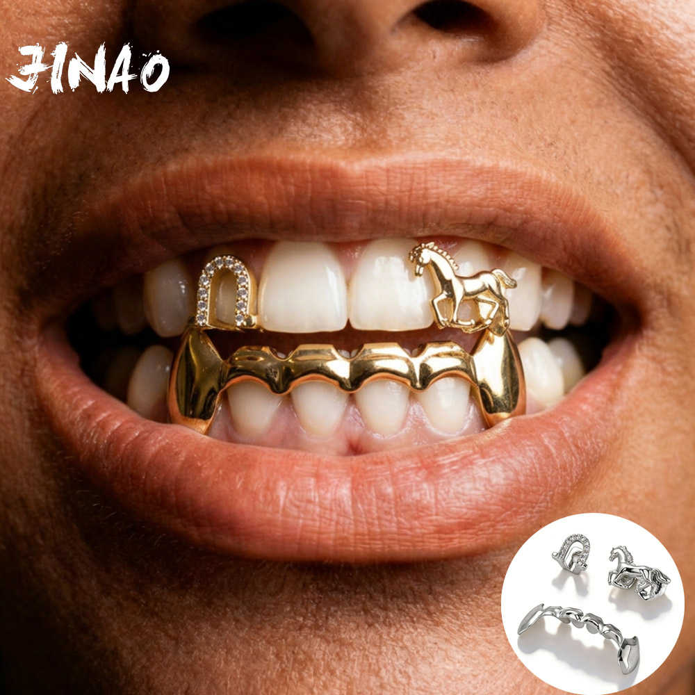 Body Jewelry Lot - JINAO Hip Hop Juego de 3