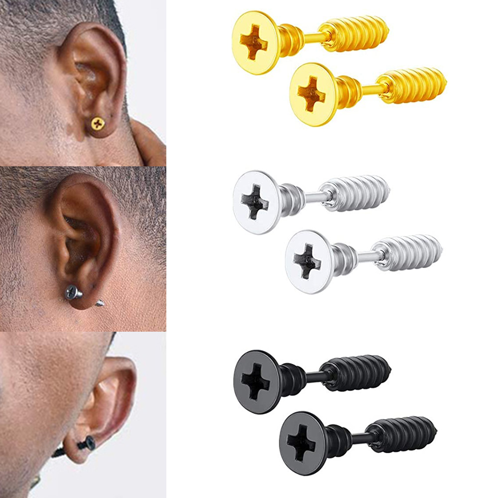 Body Jewelry Surgical Steel - 2 uds acero quirúrgico Spike Tragus