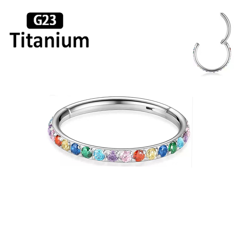 ASTM-pendientes de titanio F13 - Body Piercing Quality Jewelry reseña y precio