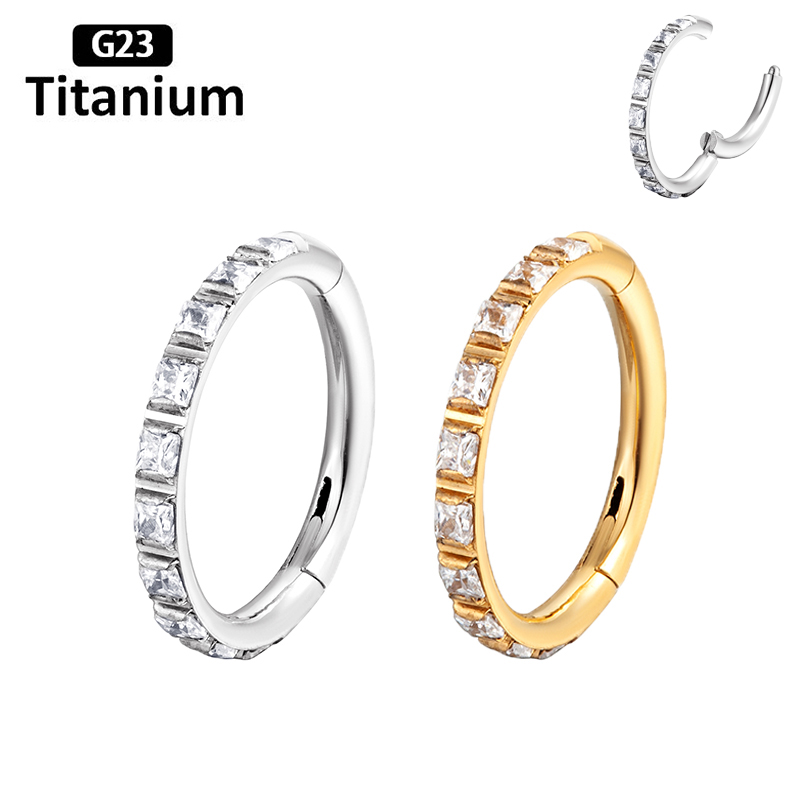 ASTM-pendientes de titanio F13 - Body Piercing Quality Jewelry reseña y precio