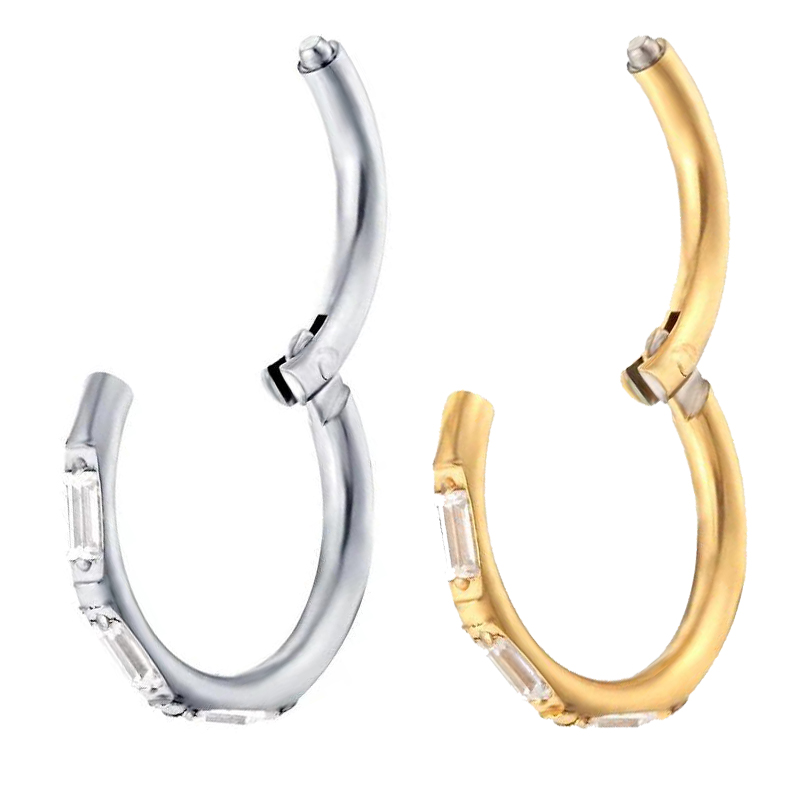 ASTM-pendientes de titanio F13 - Body Piercing Quality Jewelry reseña y precio
