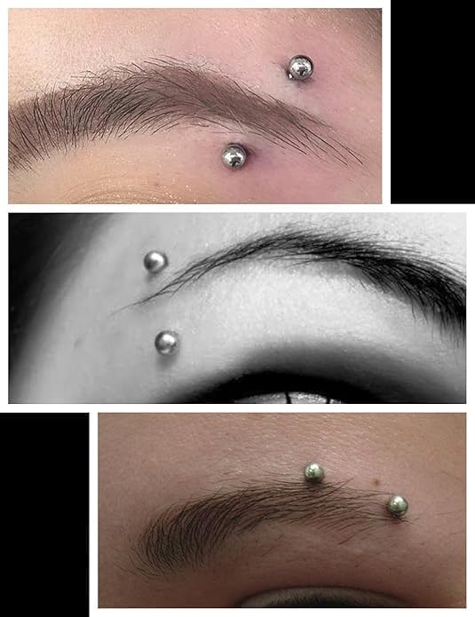 Set de 32 piezas de joyería de - Eyebrow Curved Barbell reseña y precio