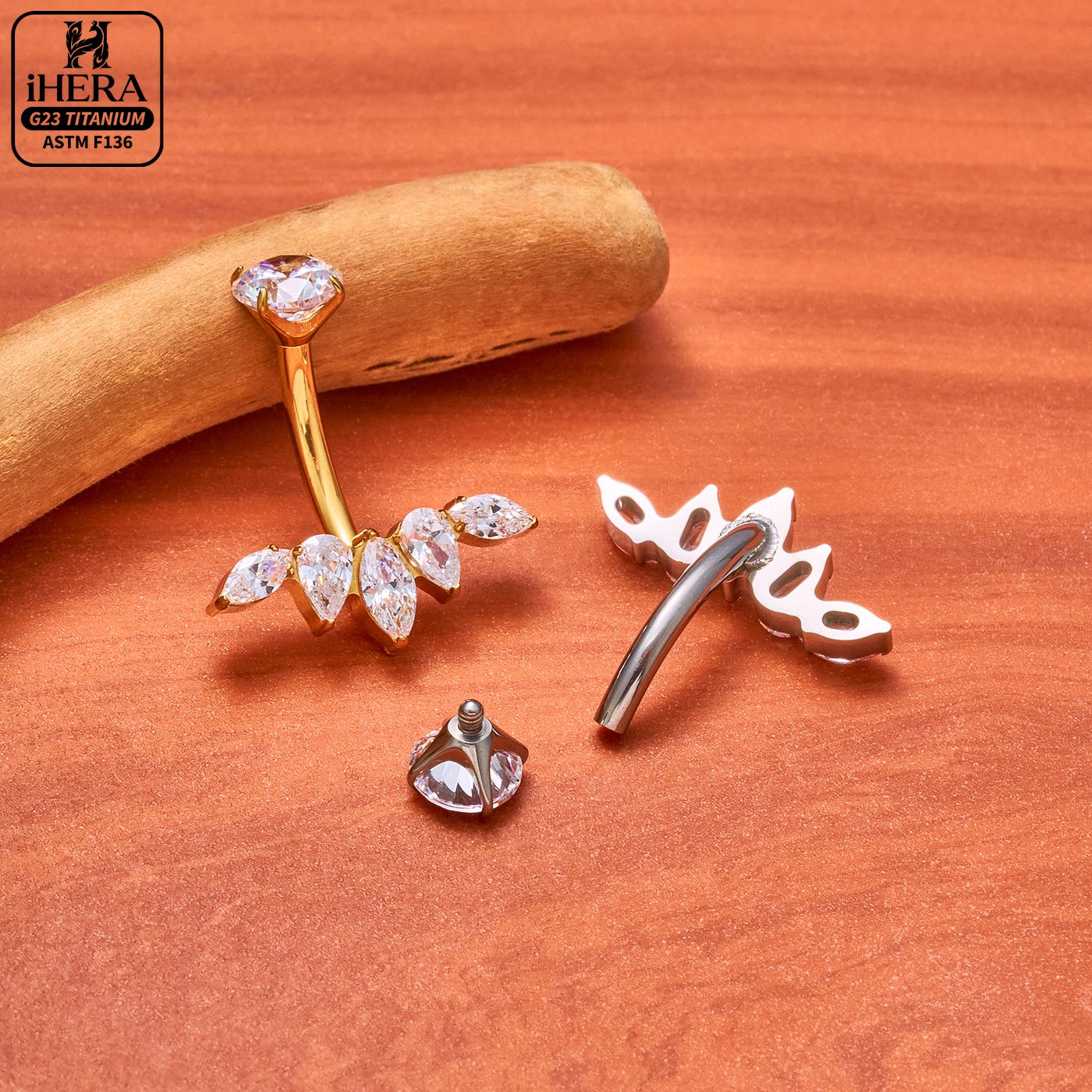 Set de Piercings Clásicos Bási - Eyebrow Curved Barbell reseña y precio