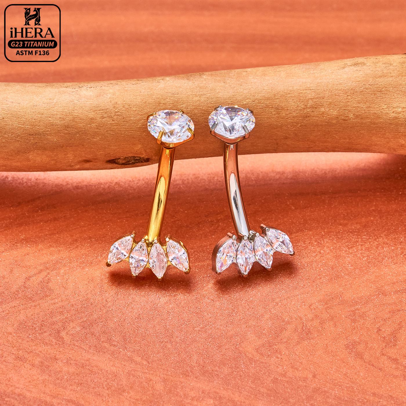 Set de Piercings Clásicos Bási - Eyebrow Curved Barbell reseña y precio