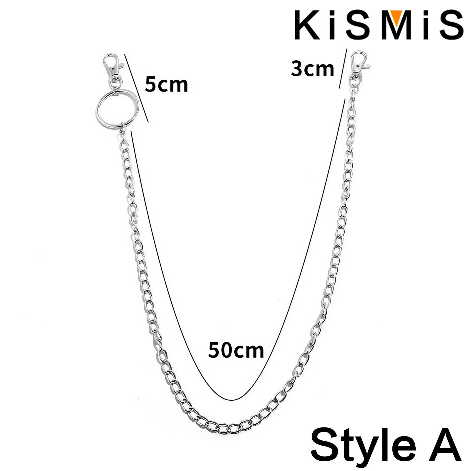 KISMIS 1PC Llavero Punk Street - Body Jewelry Men reseña y precio