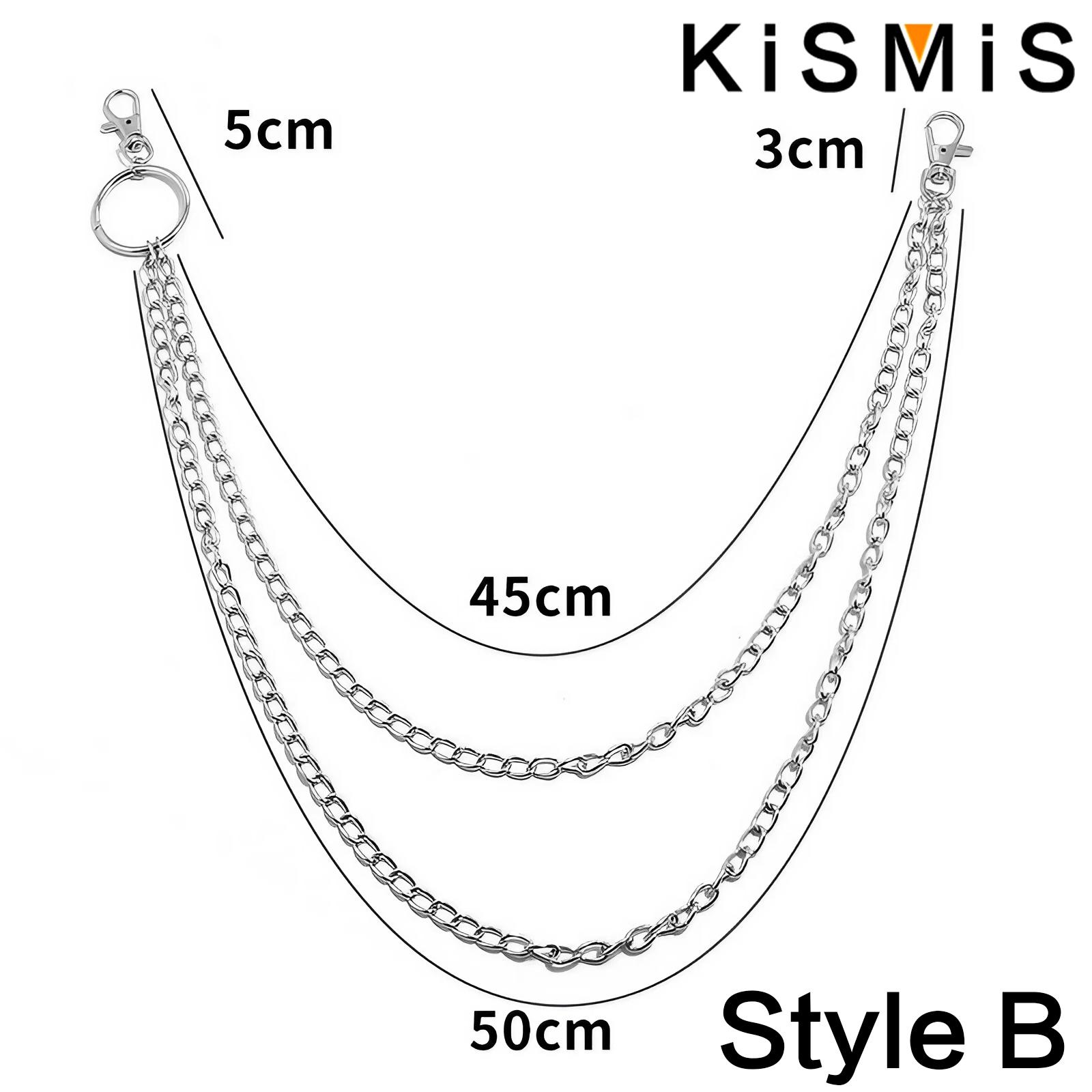 KISMIS 1PC Llavero Punk Street - Body Jewelry Men reseña y precio