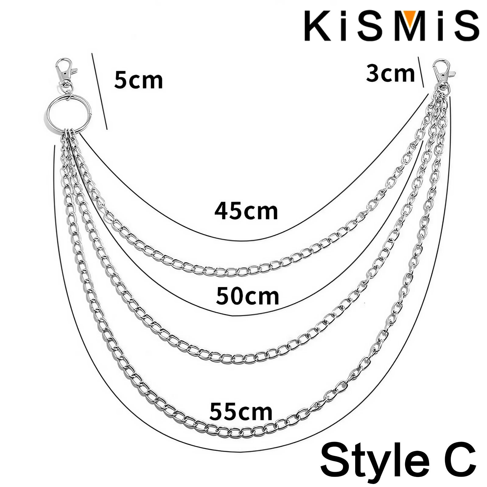 KISMIS 1PC Llavero Punk Street - Body Jewelry Men reseña y precio