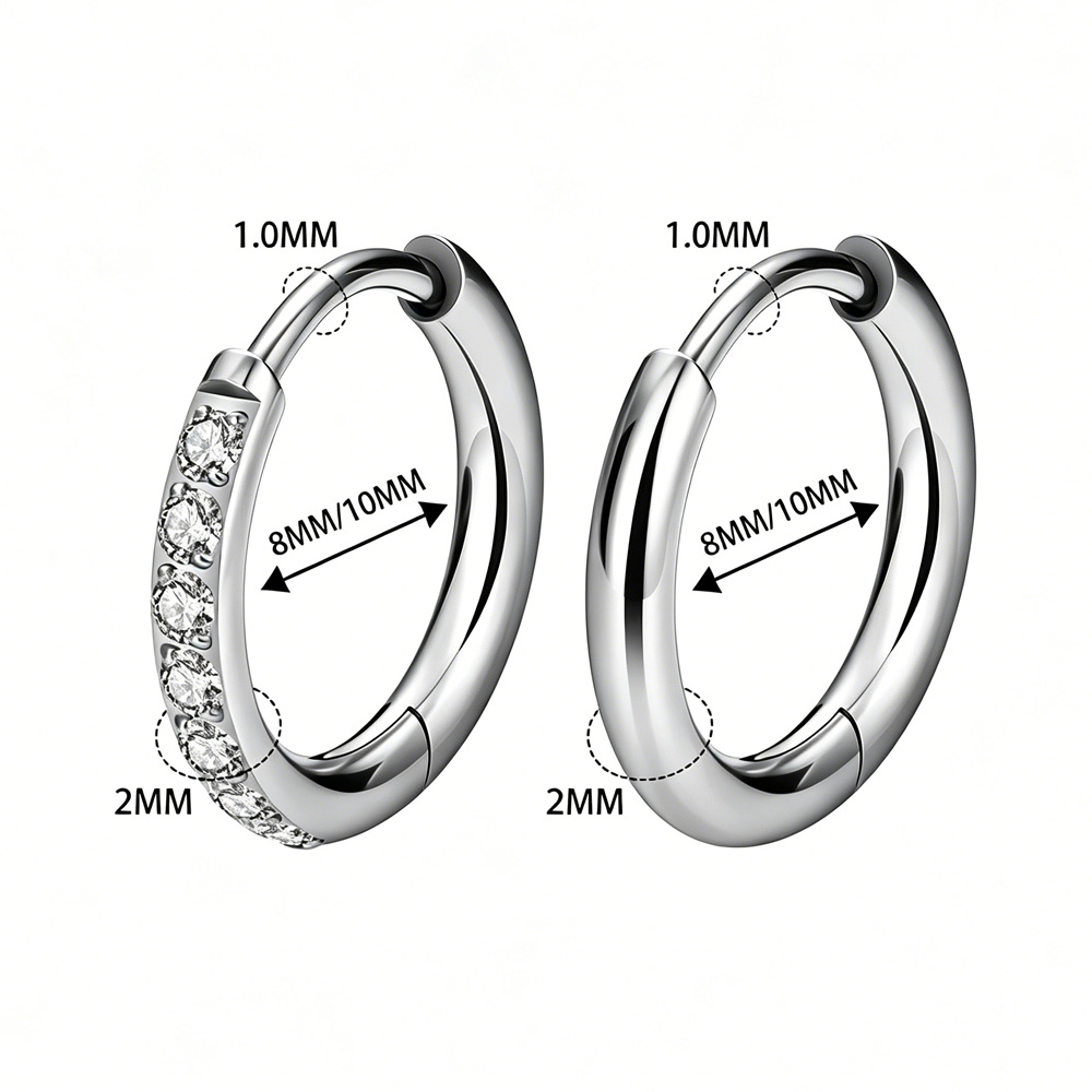 Aro de titanio ASTM F136 G23 c - Body Piercing Quality Jewelry reseña y precio