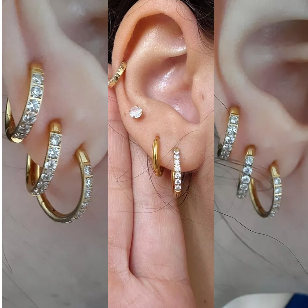 Aro de titanio ASTM F136 G23 c - Body Piercing Quality Jewelry reseña y precio