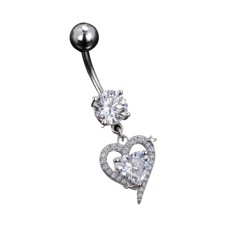 1 unidad de anillo colgante pa - Body Jewelry Surgical Steel reseña y precio