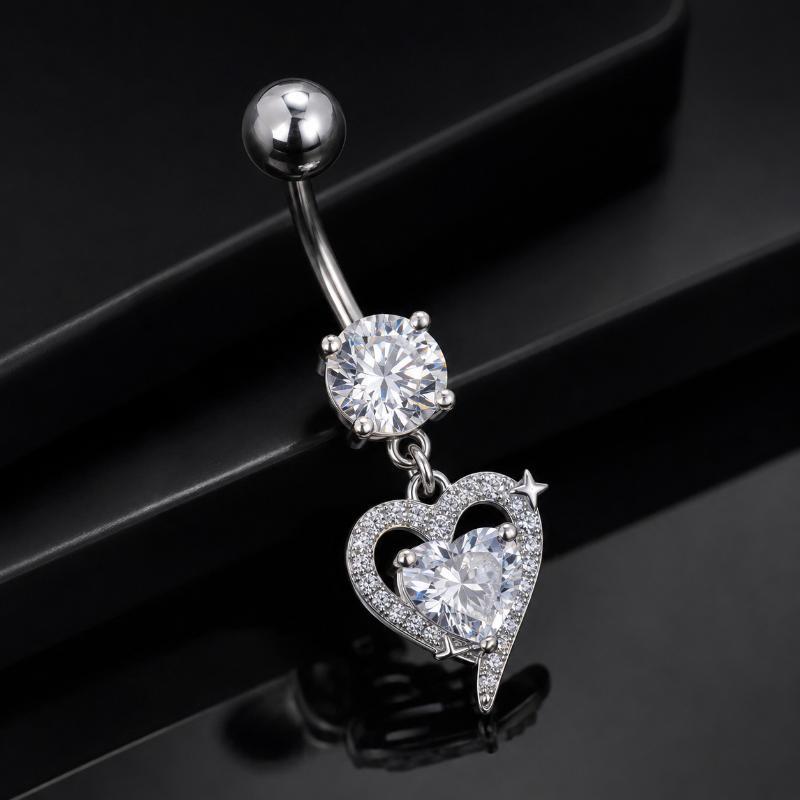 Piercing de Ombligo Colgante d - Body Jewelry Surgical Steel reseña y precio