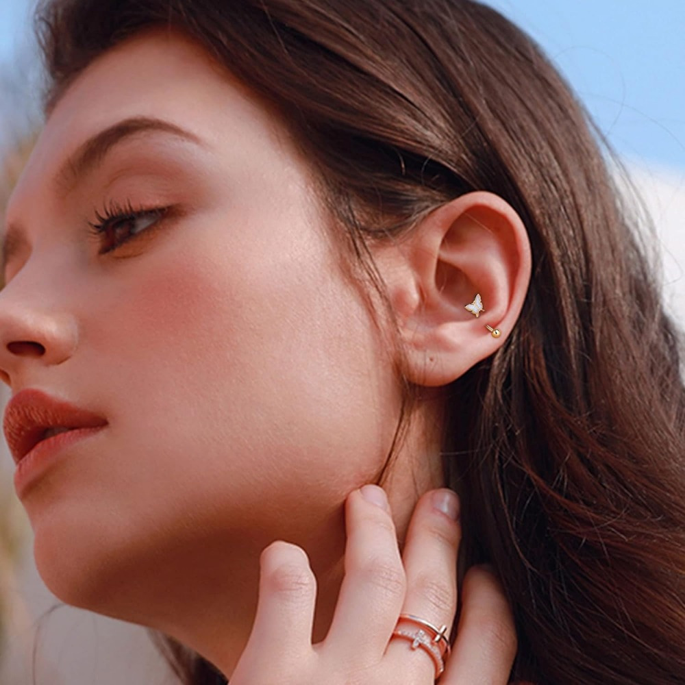 Florideco, 1 pieza, Piercing d - Eyebrow Curved Barbell reseña y precio
