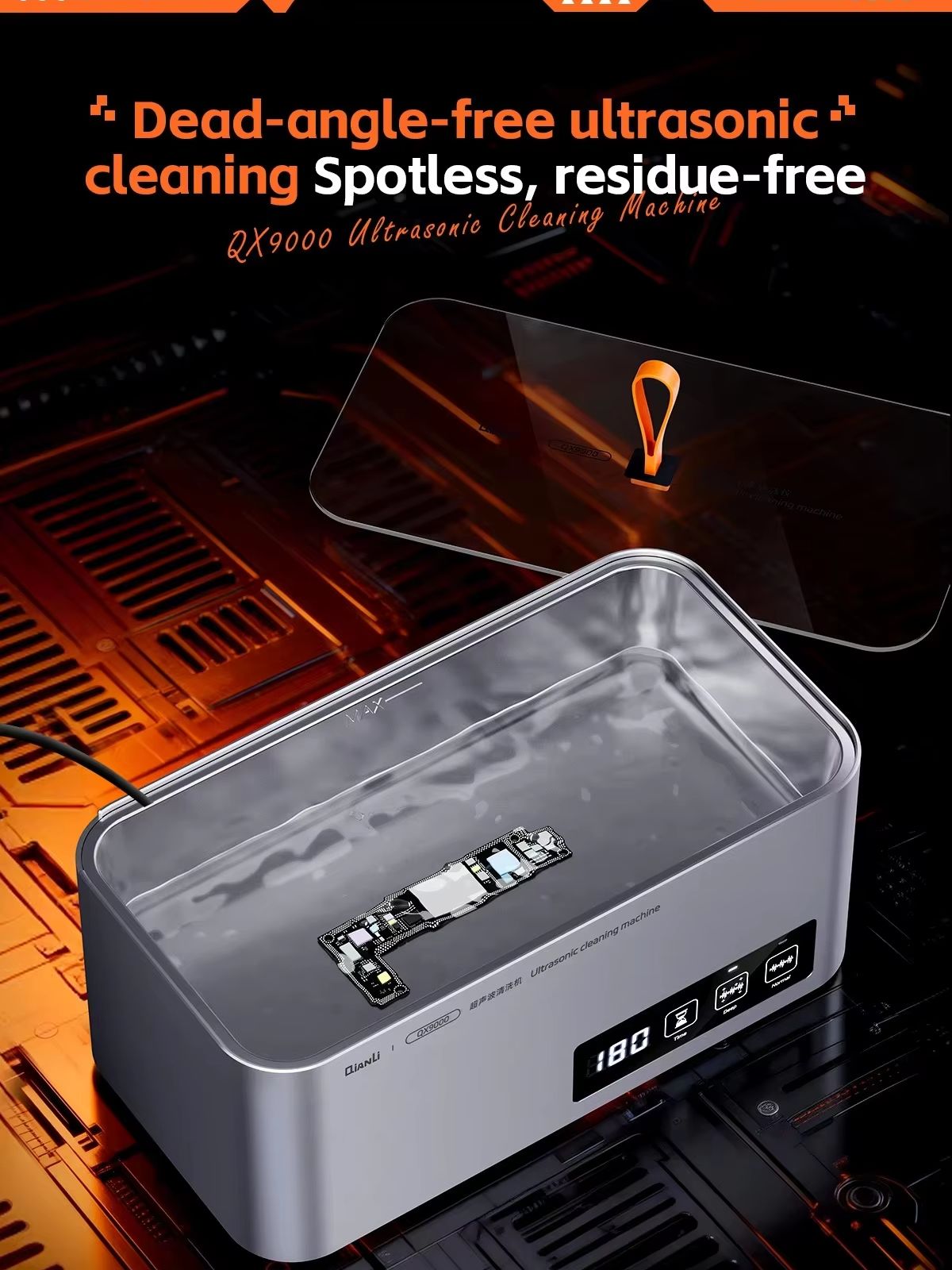 Limpiador Ultrasónico QIANLI Q - Body Jewelry Cleaner reseña y precio