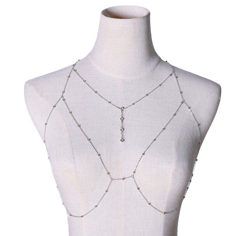 Borla de circón brillante para - Body Jewelry Chest reseña y precio