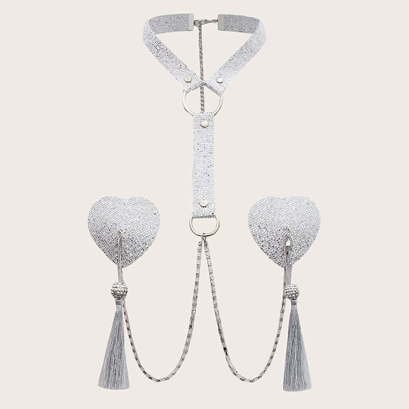 Cadena de empanadas con flecos - Body Jewelry Nipple Chain reseña y precio