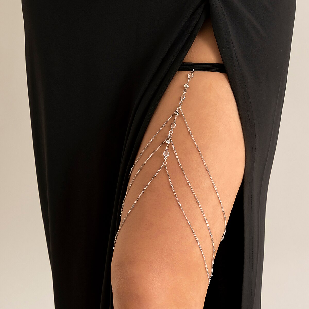 Banda elástica bohemia de cris - Body Jewelry Chest reseña y precio