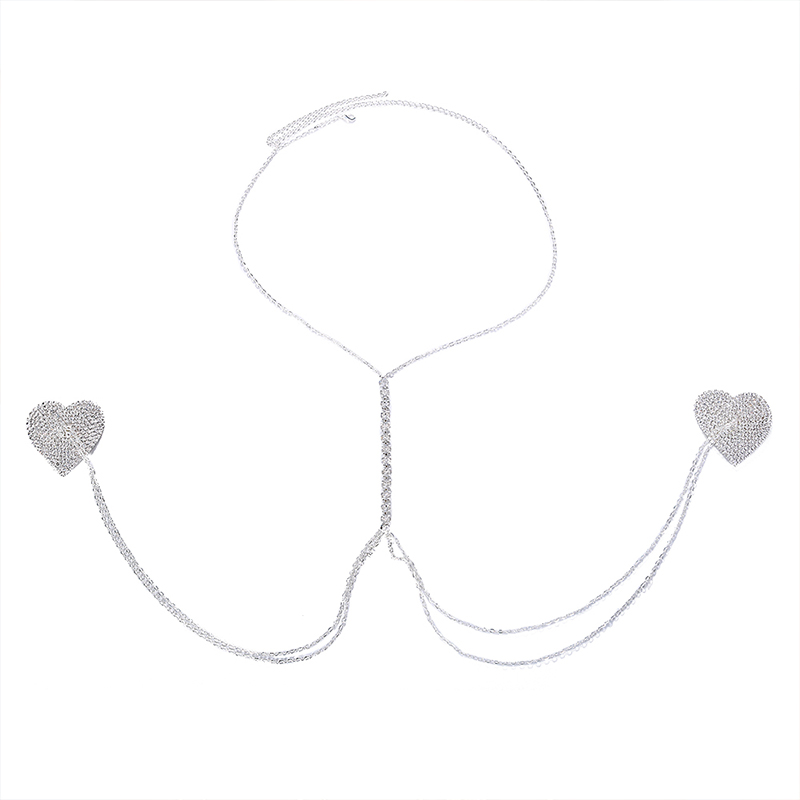 Stonefans-Bikini Sexy con diam - Body Jewelry Nipple Chain reseña y precio
