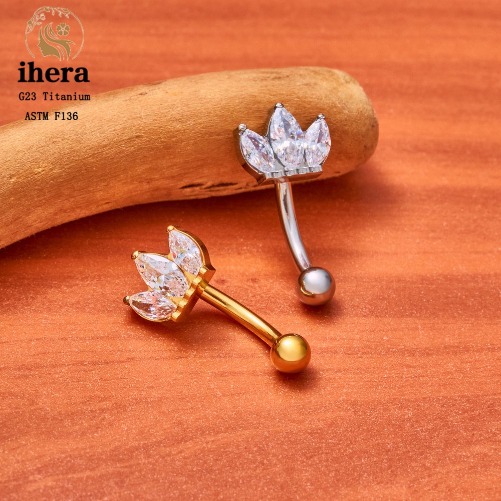 Piercing de Ceja de Titanio AS - Eyebrow Curved Barbell reseña y precio