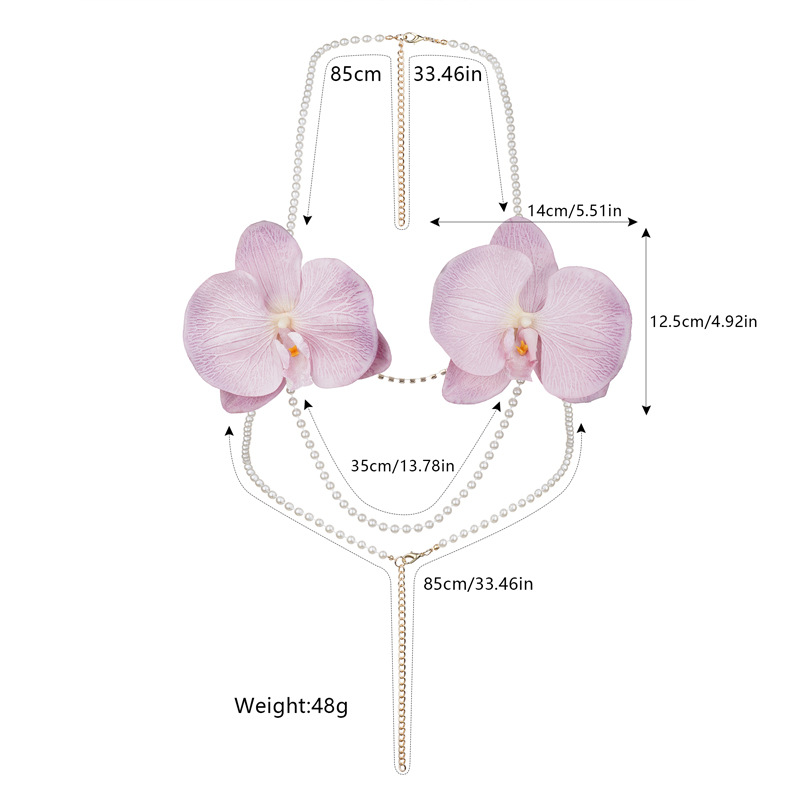 Cadena de perlas para el cuerp - Body Jewelry Nipple Chain reseña y precio