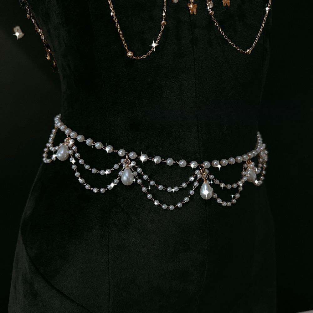 Cadena de cuerpo tipo garganti - Body Jewelry Nipple Chain reseña y precio