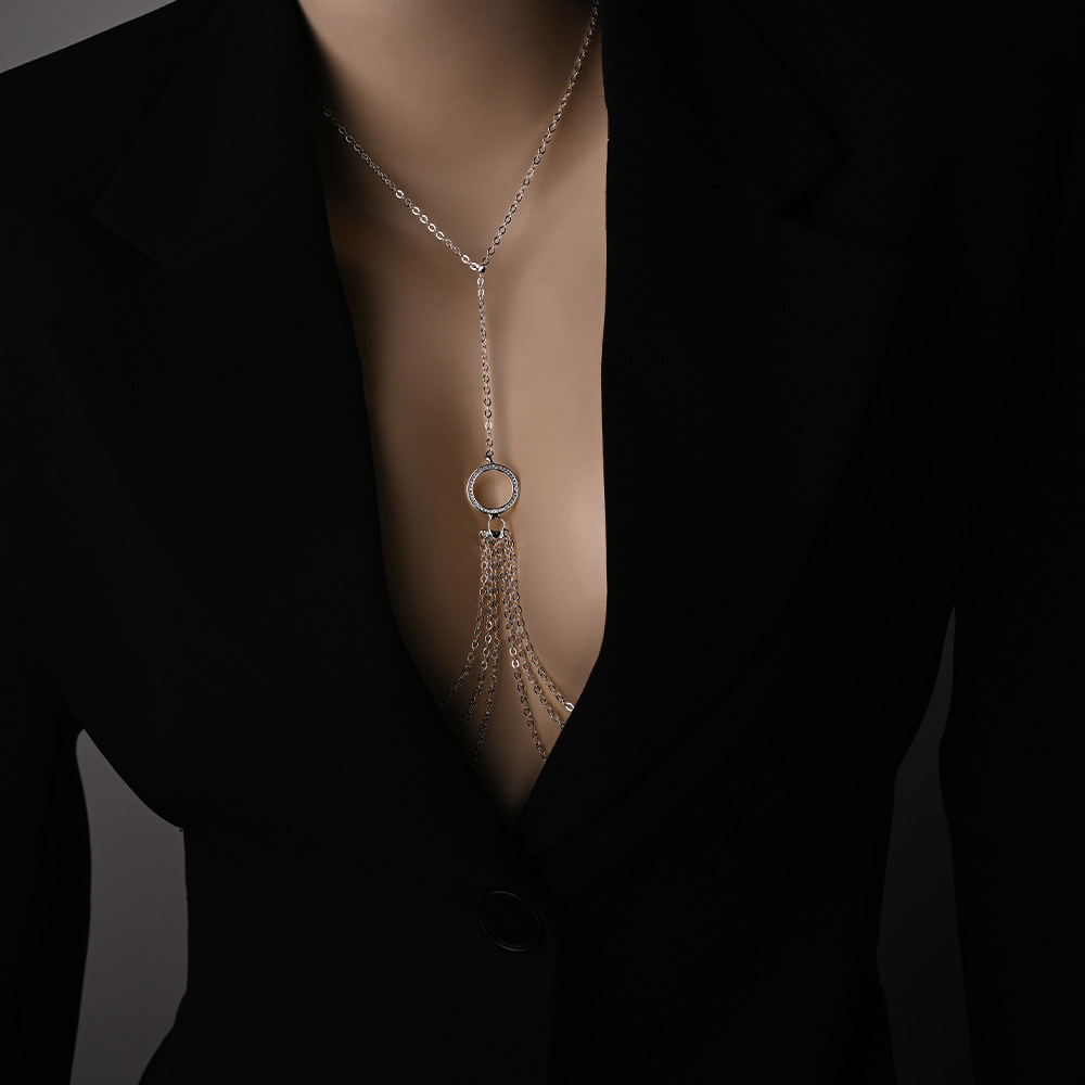 Cadenas redondas huecas para p - Body Jewelry Nipple Chain reseña y precio