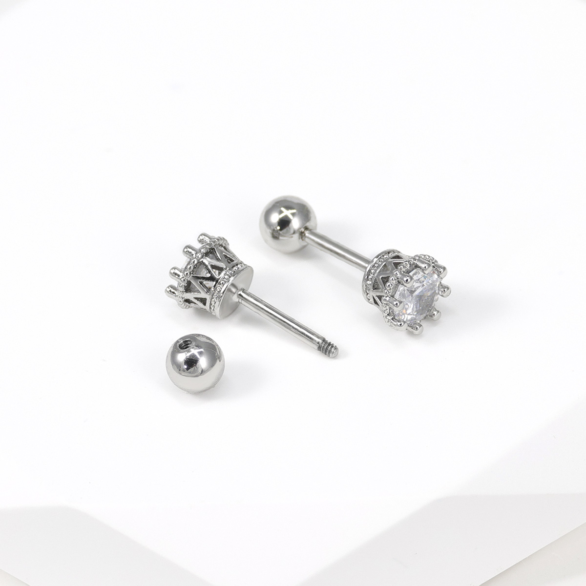 Pendientes de acero quirúrgico - Body Jewelry Surgical Steel reseña y precio