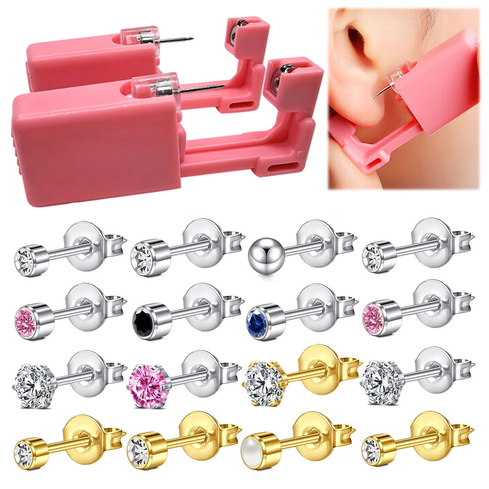 Pistola perforadora de orejas  - Body Jewelry Cleaner reseña y precio