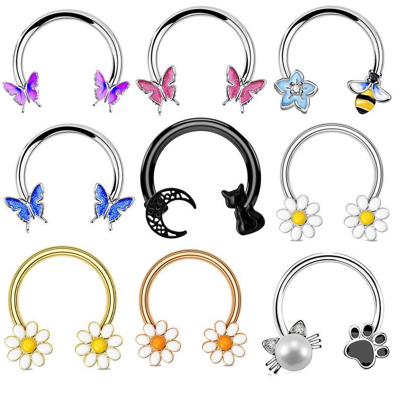 Pendientes de Aro de Acero Qui - Body Jewelry Surgical Steel reseña y precio