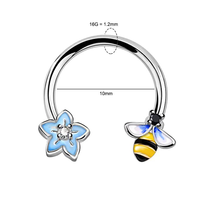 Pendientes de Aro de Acero Qui - Body Jewelry Surgical Steel reseña y precio