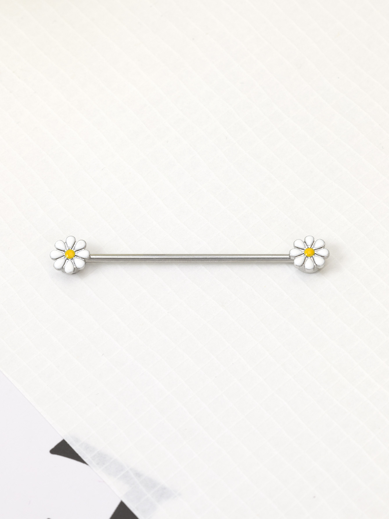 16G flechas corazones barra In - Body Jewelry Surgical Steel reseña y precio