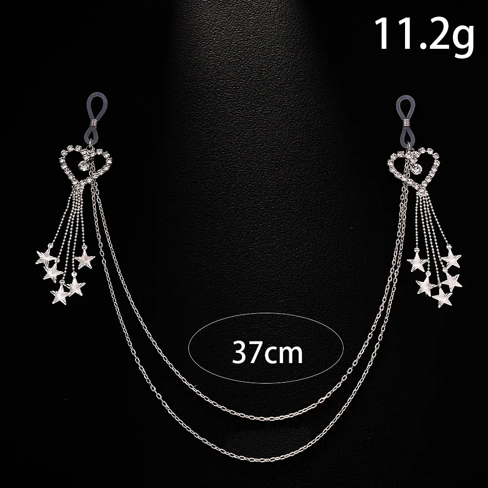 Stonefans borla estrella de ci - Body Jewelry Nipple Chain reseña y precio
