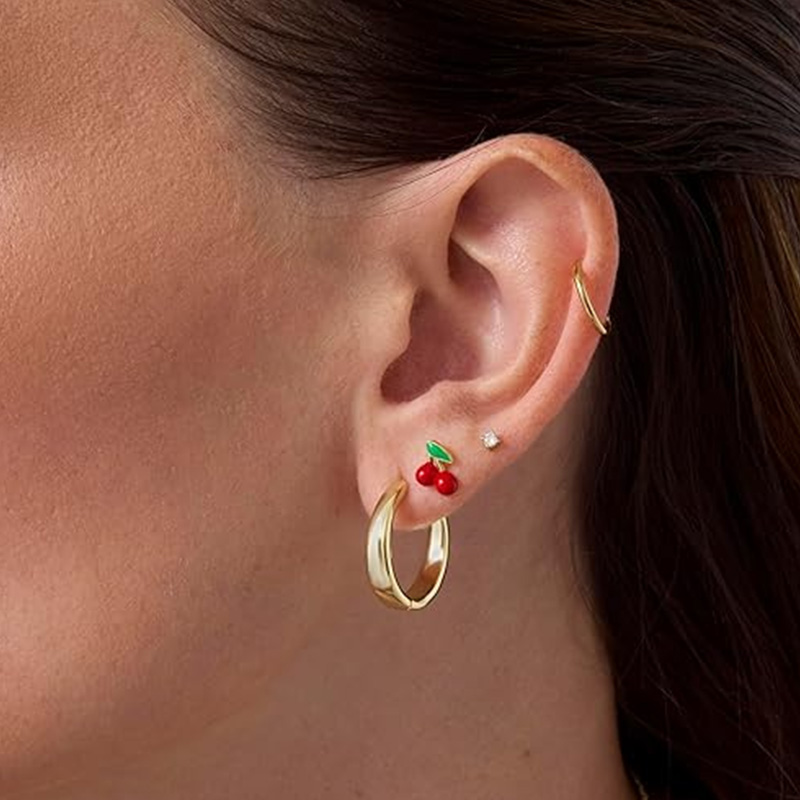 Pendientes de cartílago para m - Body Jewelry Surgical Steel reseña y precio