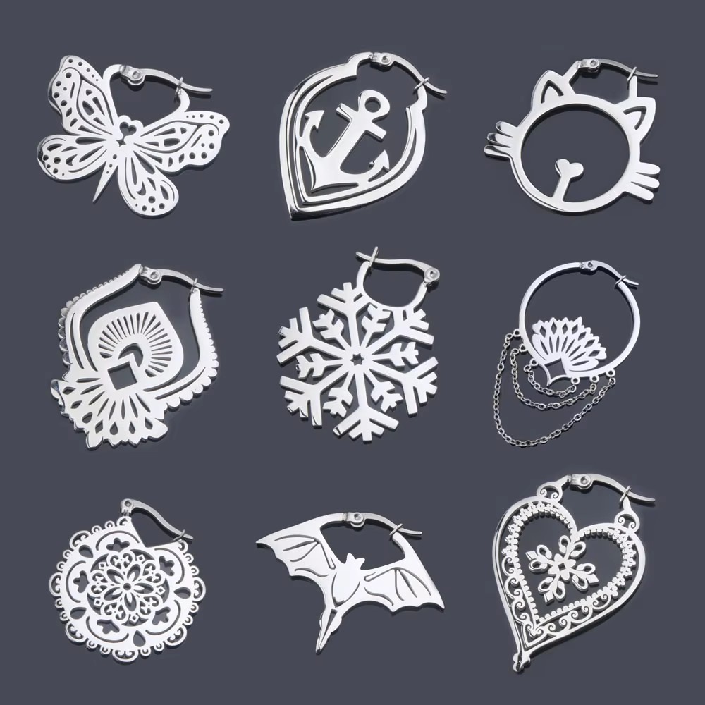 Pendientes de circonita cúbica - Body Piercing Quality Jewelry reseña y precio
