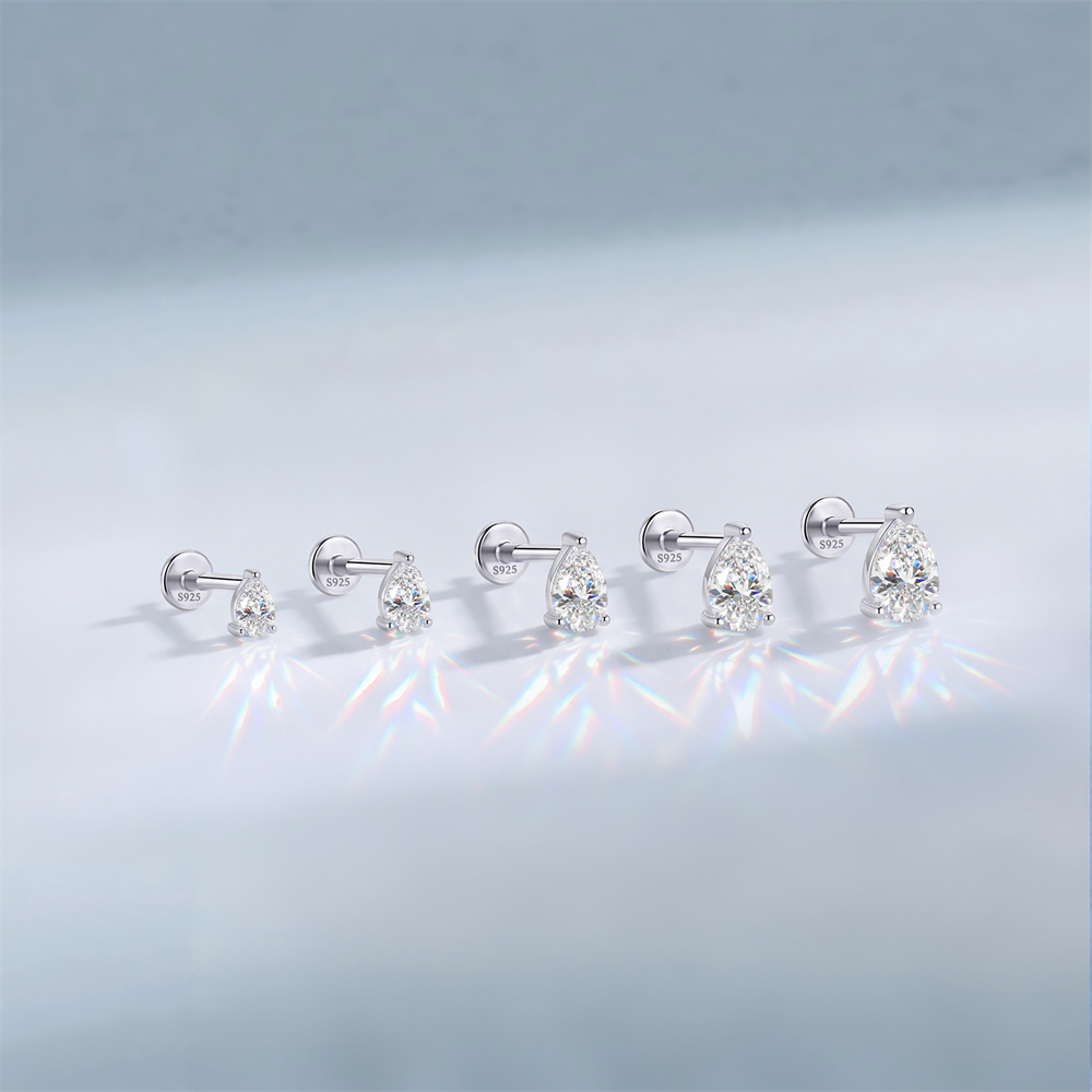 Pendiente KOJ de plata de ley  - Body Piercing Quality Jewelry reseña y precio