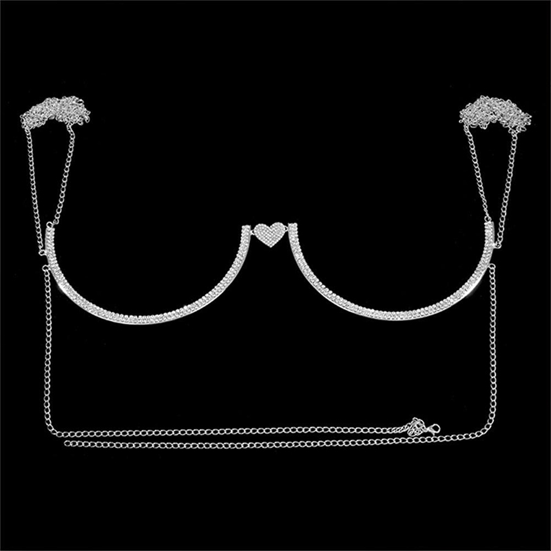 Stonefans-soporte de pecho con - Body Jewelry Chest reseña y precio
